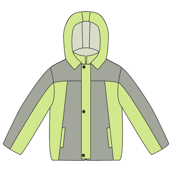 Выкройка детской утепленной куртки для мальчика. Шьем детскую зимнюю куртку