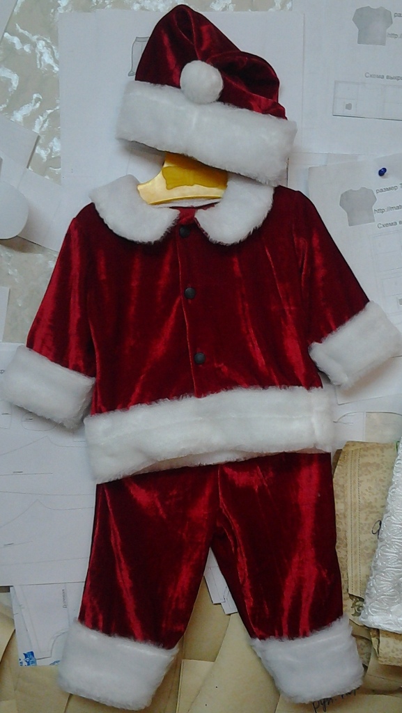 Как сшить костюм Санта-Клауса?