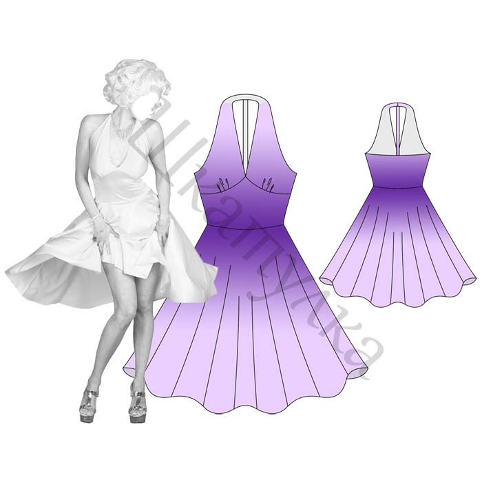 Идея для лета №2 - Сшить платье из вискозы
