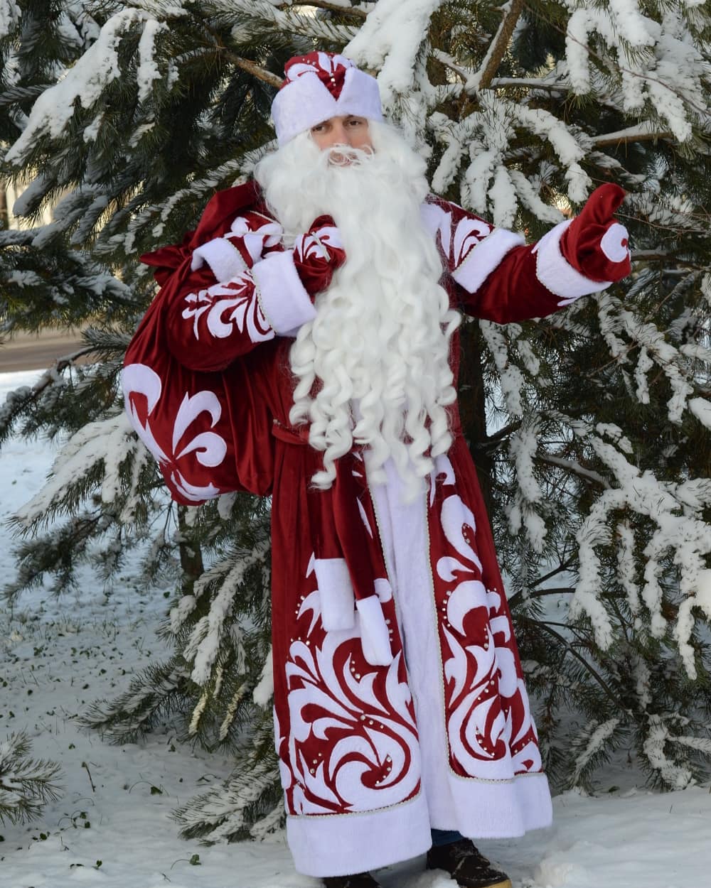 Как сшить костюм Деда Мороза?